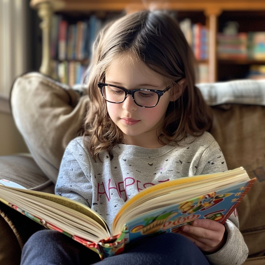 Kids learning reading and writing